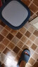 美的（Midea）迷你折叠洗衣机 便携式小型洗宝宝衣物袜子内衣内裤神器 租房宿舍出差专用 MX-XB01-陶瓷蓝 实拍图