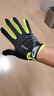 炫世柠檬 手套男户外登山攀岩防滑耐磨全指手套徒步爬山夏防晒运动骑行女 灰色  斜条纹    L 实拍图