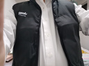 JEEP SPIRIT吉普马甲男外套男士秋冬季坎肩棉马夹无袖上衣服新款纯色中青年休 黑色 XL (145斤-165斤) 实拍图
