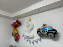 酷依宝电视投屏汽车飞机装饰布置男孩生日装饰惊喜气球儿童生日场景布置 实拍图
