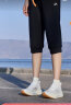 安踏冰丝裤丨冰感透气七分裤女2024夏季新款跑步健身骑行裤子 晒单实拍图