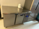 志高（CHIGO）冷藏工作台奶茶店设备全套水吧台不锈钢保鲜平冷操作台冰柜 厨房冰箱商用保鲜工作台 1.2M-0.8M-0.8M双温【-18°|数显】 【不锈钢内层架】店长推荐 实拍图
