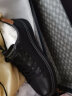 金利来（Goldlion）【新年送礼】男鞋时尚个性板鞋舒适系带休闲鞋55323073901A黑37 实拍图