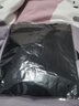 深呼吸DEEP BREATH女装简约百搭薄款圆领长袖冰丝针织开衫女A400473 黑 XL (5码) 实拍图