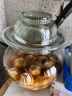 GIANXI玻璃泡菜坛子加厚密封圆口腌菜缸腌蛋罐玻璃泡酒瓶泡菜坛 15斤装 晒单实拍图