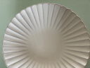 爱陶(AITO)餐具 日本进口濑户烧陶瓷复古餐具盘子碟饭碗 月白色大盘φ23×H4.5cm 晒单实拍图