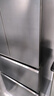 伊莱克斯（Electrolux）310升对开法式多门冰箱 智能变频风冷无霜 一级能效钢化玻璃面板家用电冰箱 EHE3309GB星芒灰 实拍图
