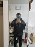 Rab秋冬男士700蓬羽绒疏水硬壳连帽外套防撕裂保暖羽绒服 QDB-49 黑色/BLK L 实拍图