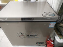 北极熊（BEIJIXIONG）小冰柜家用小型冷冻保鲜迷你冷藏商用卧式冷柜储母乳柜节能省电 单温减霜178升【一级能效 不锈钢内胆】 178L 实拍图