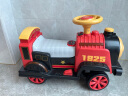 小乐狗儿童遥控电动小火车轨道充电玩具可坐人童车玩具车男孩玩具 红色可坐人小火车头-电动款 晒单实拍图