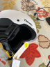 南恩NANDN滑雪头盔男mips防撞碳纤维材质单双板保暖透气一体式雪盔女 哑白【MIPS系统】 L 晒单实拍图