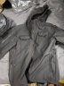 吉普（JEEP）美式战术三防登山户外机能冲锋上衣男款套装外套夹克连帽防风防寒 黑色 甲虫外套 XL(151-175斤) 晒单实拍图