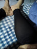 振德 ZHENDE医用级治疗型静脉曲张袜压力一级短筒直筒露踝款男女医疗静脉曲张弹力袜中老年袜护小腿 黑色 XL 实拍图