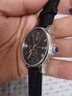 金仕盾（JIN SHI DUN）瑞士认证品牌手表男机械表全自动多功能男士手表潮流时尚商务腕表 升级加强版-黑皮本黑【终身保】 实拍图