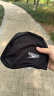 速比涛（Speedo）舒适透气速干游泳布帽高弹不勒头游泳训练装备 8710080001 黑色 实拍图