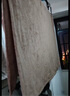 罗莱家纺 A类法兰绒毯子纯色午睡空调毯盖毯  灰色200*230cm 实拍图