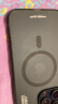 蓝猩先生 适用苹果15promax手机壳 iPhone15promax保护套magsafe磁吸充电壳双色肤感保护壳 典雅黑  实拍图