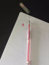 国誉(KOKUYO) 进口小清新学生中性笔·彩色速干·纤细款水笔签字笔 粉色0.4mm 1个装 WSG-PR301P 实拍图