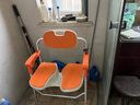 立道老人洗澡椅淋浴椅可折叠洗澡防滑专用椅老年人残疾人日式洗澡神器 【铝合金】3D凹槽-章鱼吸盘防滑垫-可折叠橙tb5 实拍图