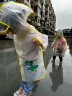 牧萌儿童雨衣男童女童防水全身雨披幼儿园小学生雨具 黄色小恐龙 M 晒单实拍图