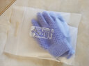 和匠沐浴搓澡手套家用洗澡搓澡巾强力搓灰搓泥神器不伤皮肤搓背巾 深蓝色2只 实拍图