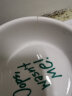 派乐特 猫碗猫咪陶瓷狗碗宠物碗食盆猫盆喝饮水陶瓷食具用品  白色-蓝字 实拍图