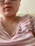 米度丽 哺乳衣外出长袖孕妇装秋装时尚产后喂奶衣春秋加绒打底衫哺乳T恤 长袖纯色款【粉红色】 XL 实拍图