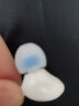 JZEPHF 耳机套入耳式耳机硅胶套塞套耳塞适用于三星小米索尼vivo华为漫步者魅族耳套配件蓝牙通用耳帽 白透蓝 小号3对 实拍图