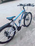 凤凰（Phoenix）山地自行车成人男女学生青少年减震变速越野公路通勤车山地车 24寸白蓝辐条轮 30速数字指拨（前中后全轴承） 实拍图