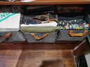 友纳（YOUNA）衣服裤子收纳筐神器衣柜分层家用收纳箱布艺分格盒衣物折叠整理箱 星空灰-25#【春秋衬衫25件】 实拍图