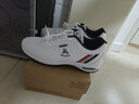 合季曼仕保宝罗潮流男鞋休闲鞋子男轻盈舒适男士运动鞋男户外旅游波鞋 白色 43 实拍图