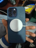 Apple 苹果原装iPhone14ProMax手机壳MagSafe磁吸硅胶/透明保护壳 保护套 苹果手机套 风暴蓝色 晒单实拍图