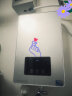 安拉贝尔（Anlabeier）即热式电热水器 速热恒温智能快热式小型洗发店家用过水热洗澡机AL-QC 拉丝银【蜂窝发热体高热效率】上门安装+送空开套装 实拍图