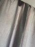 伊帘坊窗帘成品加密加厚仿亚麻棉麻纯色卧室客厅定制遮光窗帘布窗纱拼接窗帘 浅灰色 2.0米宽*2.7米高挂钩式可改高度 实拍图