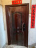 鑫百达（XINBAIDA） 防盗门家用入户门进户安全门室内出租房门户外工程门车库钢质门 不包送装拍前联系客服 实拍图