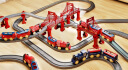 贝慕星儿童玩具电动火车轨道车玩具3-6岁男孩玩具过山车新年生日礼物 晒单实拍图