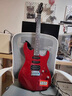 Tagima电吉他塔吉玛TG510 530 635单摇单单双男女初学者入门电吉他套装 TG-510MR单单双【金属红】39英寸 实拍图