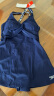 速比涛（Speedo）灵感胶囊系列防晒温泉裙摆连体泳衣女 812777G575 蓝色/白色 36 晒单实拍图