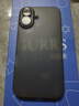 古雷斯（GURRS）适用 苹果16手机壳 iPhone16手机壳 全包超薄半透明磨砂防摔防指纹硅胶男款女简约个性软壳-透黑 实拍图