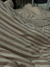 网易严选A类【新疆长绒棉】针织条纹四件套纯棉全棉被套床单被罩四季款 【新款】钰灰-烟灰色 1.2m床三件套 床单款 适用1.5*2m被芯 实拍图
