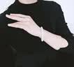 红酥手玉手镯金丝玉手镯女式油润透亮玉镯子57mm 实拍图