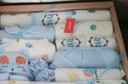 班杰威尔（Banjvall）新生儿礼盒春夏季婴儿衣服套装四季宝宝纯棉内衣礼盒满月送礼 四季幸福熊蓝色 0-6个月 实拍图