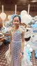 思妙星儿童晚礼服主持人亮片生日女童鱼尾公主裙模特走秀钢琴演奏演出服 图片色 140 实拍图