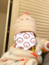 贝肽斯婴儿帽子春秋新生儿棉质胎帽宝宝0-3个月初生护头囟门帽 大象-蓝色 秋冬 3-12个月（帽围39-45cm） 实拍图