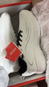 特步跑步鞋男鞋25年秋冬革面跑鞋耐磨防滑轻盈耐磨休闲运动通勤鞋子男 帆白/黑-【加棉】 43 实拍图