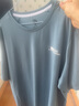 安踏（ANTA）速干T丨短袖T恤男25夏冰丝凉感体恤吸湿反光夜视跑步篮球健身上衣 【速干基础训练】展翅蓝7114-8 2XL /185（推荐160-180斤） 实拍图