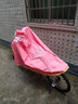 琴飞曼雨衣（Rainfreem）自行车雨衣男女电瓶车非一次雨衣电动车骑行加大加厚防水雨披遮脚 粉色方格环视 3XL 实拍图