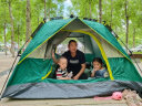 凯路德（KAIROAD）帐篷户外4-6人双层加大全自动速开野外露营防雨过夜遮阳防晒套装 单层-充气垫套餐04 实拍图