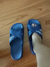 路路佳（loloka）拖鞋女夏拖鞋男家用防滑居家浴室洗澡凉拖鞋 618蓝色 43 实拍图
