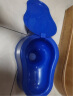 斯铂格 BGS-48 塑料临时马桶 大号蓝色 简易蹲便器 工地施工装修坐便器 大小便专用防臭带盖应急便池 晒单实拍图